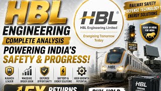 🚆 HBL Engineering Analysis 2026 | Kavach Multibagger Opportunity?