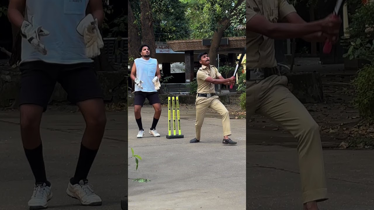 Behind the uniform , there is always that kid who loves cricket 🏏❤️ 