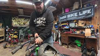 Handle bar risers and lowering front forks