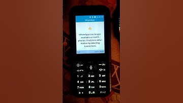 whatsapp is no longer available on this device jio phone #jiophone #whatsappproblem