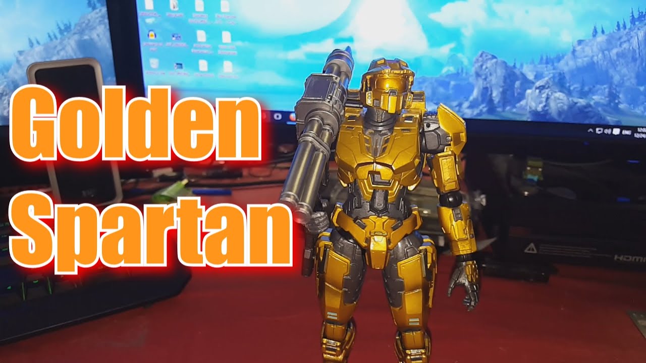 Gold Spartan Unboxing | Play Arts Kai