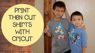 Easy Print then cut | Sonic | Printable Iron-on