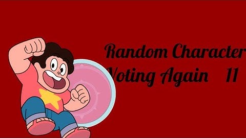 Random Character Voting Again 11
