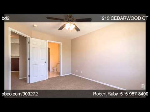 213 CEDARWOOD CT, Grimes, IA home video tour