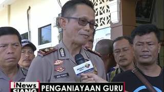 Live report : perkembangan terkini terkait kasus penganiayaan guru di Makassar - iNews Siang 11/08