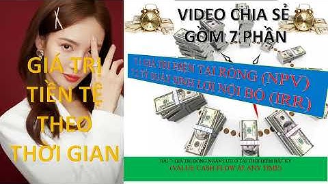 BÀI 7.1: NET PRESENT VALUE GIÁ TRỊ HIỆN TẠI THUẦN (NPV) - SHARE EDU 1