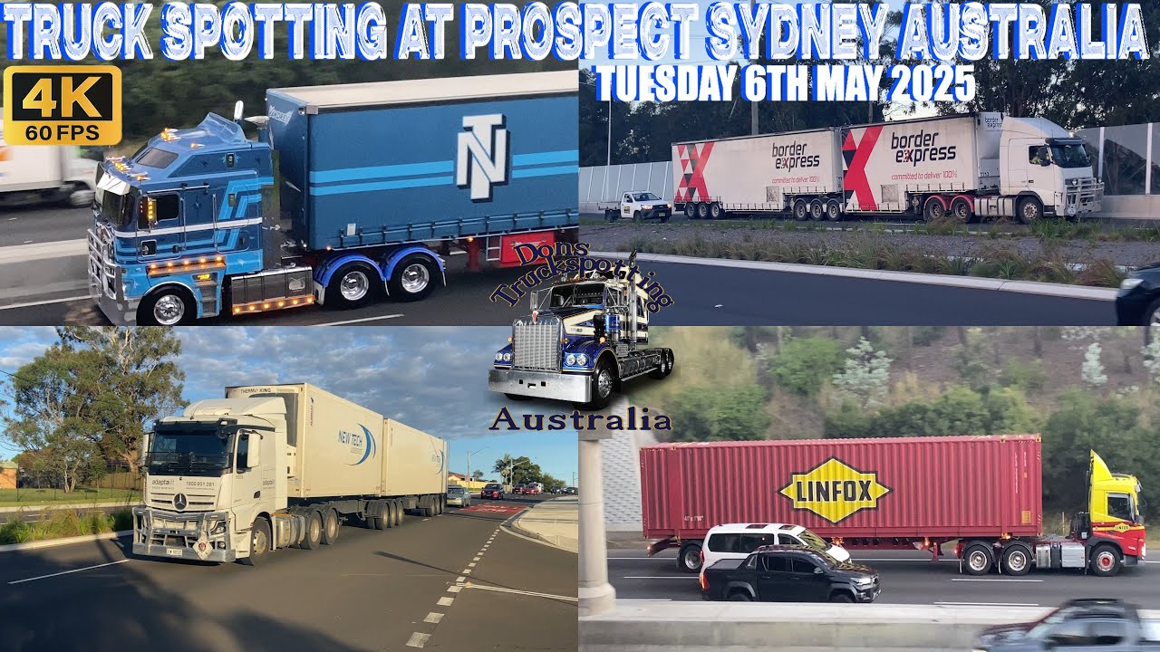 Truck Spotting At Prospect NSW Sydney Australia Tuesday 6th May 2025 #truckspotting #trucks
