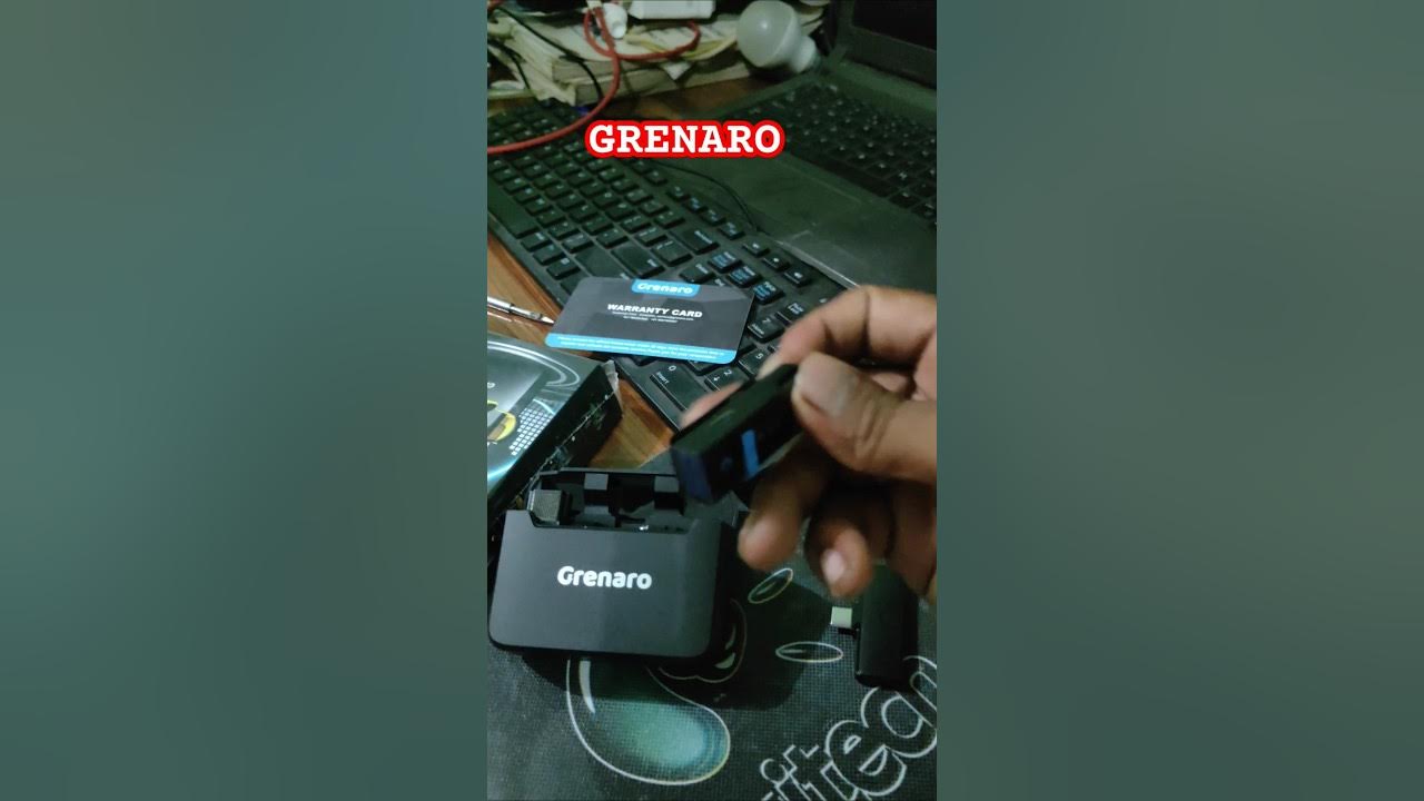 GRENARO Wireless Microphone, S13 Pro Digital Display Charging Case