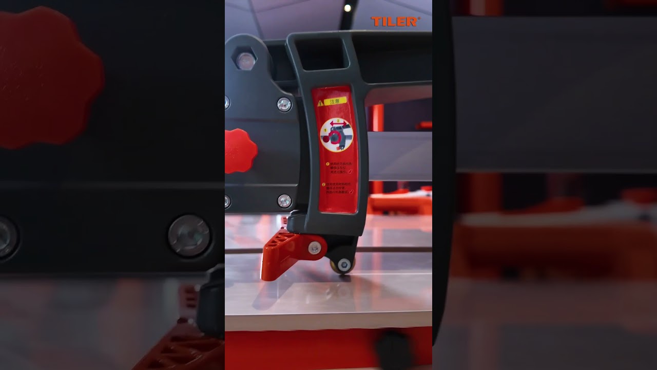 First-person Perspective Tile Cutting by TILER T3 Tile Cutter