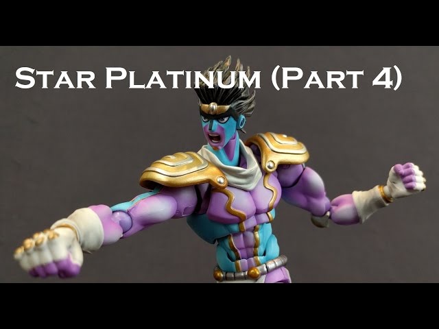 Figure Star Platinum JoJo's Bizarre Adventure Part 4 Super Action Statue