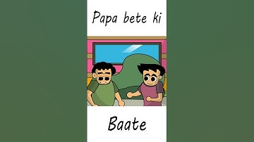 papa bete ki baate @RGBucketList #notyourtype #short #hardtoonz @NOTYOURTYPE #angry prash #kirtichow