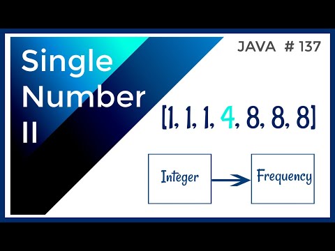 Coding Technical Interview - Single Number II