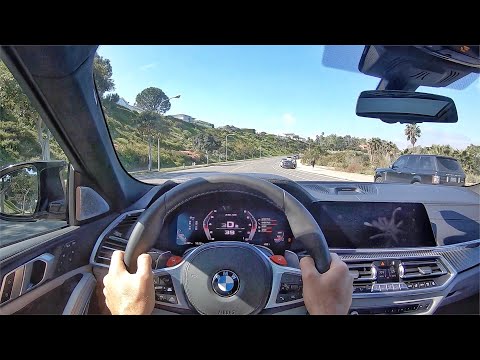 2020 BMW X6 M Competition POV Drive (3D Audio)(ASMR)