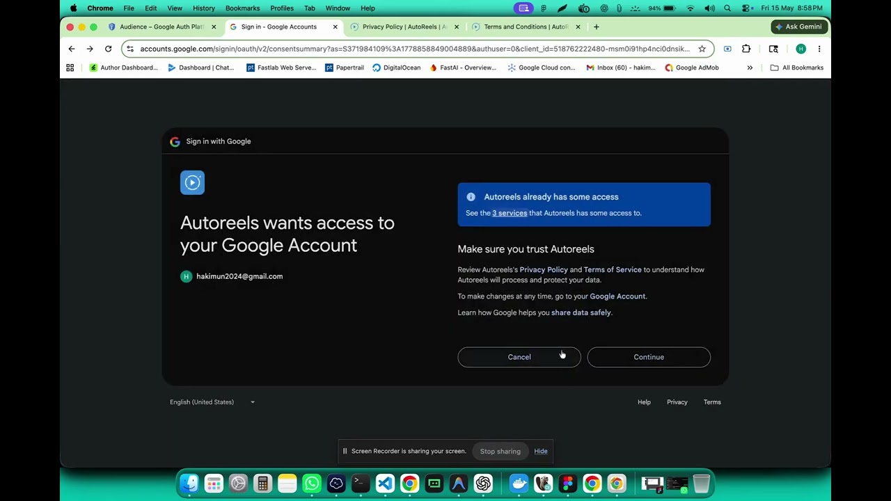 YouTube OAuth Verification Demo – AutoReels by FastLab AIUntitled design