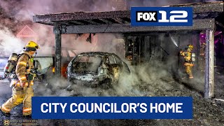 ‘Suspicious’ fire at Portland City Councilor’s home being investigated as possible arson