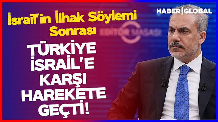 Herkes Ateşkesi Konuşurken İhal İsteyen İsrail'e Karşı Türkiye Harekete Geçti!