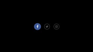 How To Create Social Media Buttons Hover Effect Only HTML and CSS