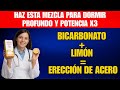 ¡MEZCLA BICARBONATO CON ESTO! Limpia Arterias y Tu Amigo Despertará Duro