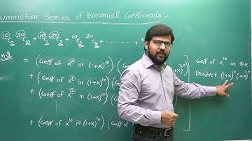 Binomial Theorem: Combinatorial Proof of Summation Series ( Part 1(b)) by SPA Sir