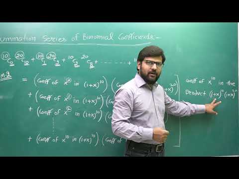 Binomial Theorem: Combinatorial Proof of Summation Series ( Part 1(b)) by SPA Sir