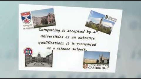 Why Study Computing Video