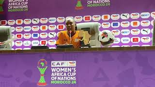  Barbra Banda Post Match false #totalenergieswafcon2024