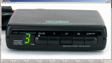 HKS RETRO 80´s Turbo timer