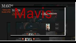 Mavis - Tattoo & Body Art Studio HTML Template screenshot 4
