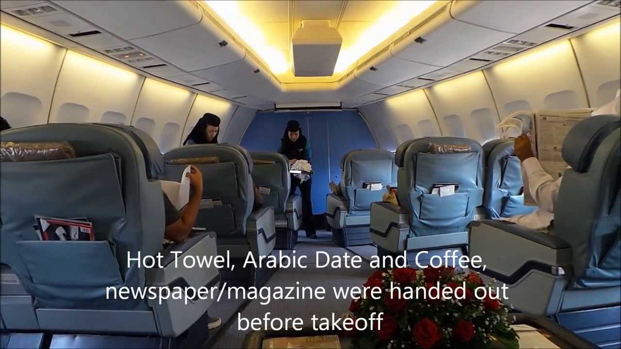 A Rare Glimpse Into Saudi Arabian Airlines Saudia B747 400 Intercontinental Business Class