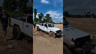 It’s Sputtering?! That’s Not Good!  #rhinousa #offroad #4x4 #jeepgladiator #mud
