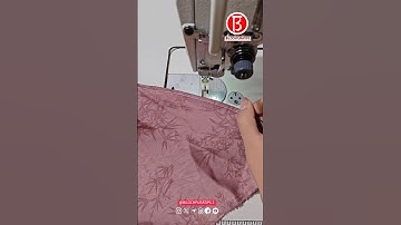 How to hem a thin curved fabric