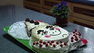 Торт Клоун - Рецепт Бабушки Эммы(Рецепт - Торт Клоун от http://videoculinary.ru Бабушка Эмма делится Видео-рецептом Тортa Клоун воспользуйтесь ссылкой..., 2011-09-18T09:08:28.000Z)