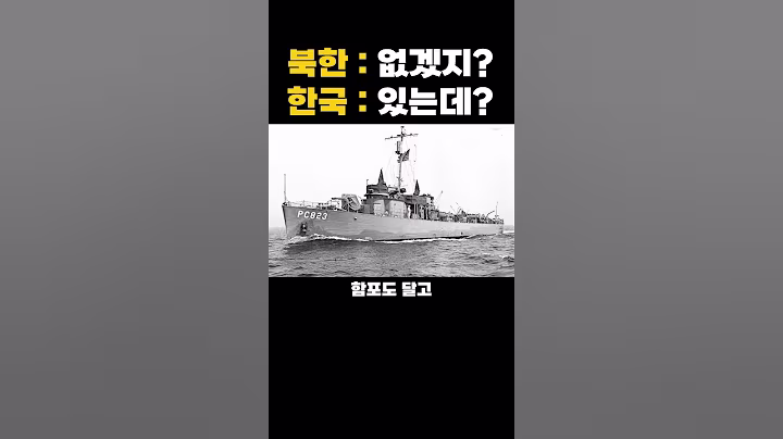 북한 특수부대 600명을 보내버린 우리나라 최초의 군함 해군 전투 레전드
