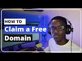How to Claim a Free Domain with Hostinger