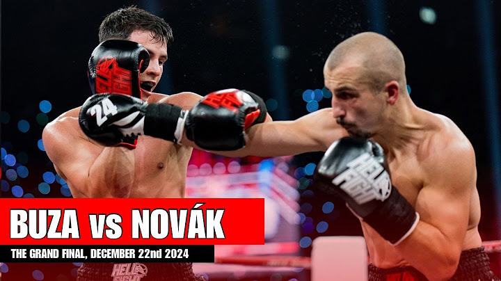 HELL Boxing Kings - Buza Rafael vs Petr Novák - FINAL