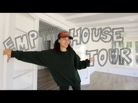 EMPTY HOUSE TOUR! MY NEW LA HOME!