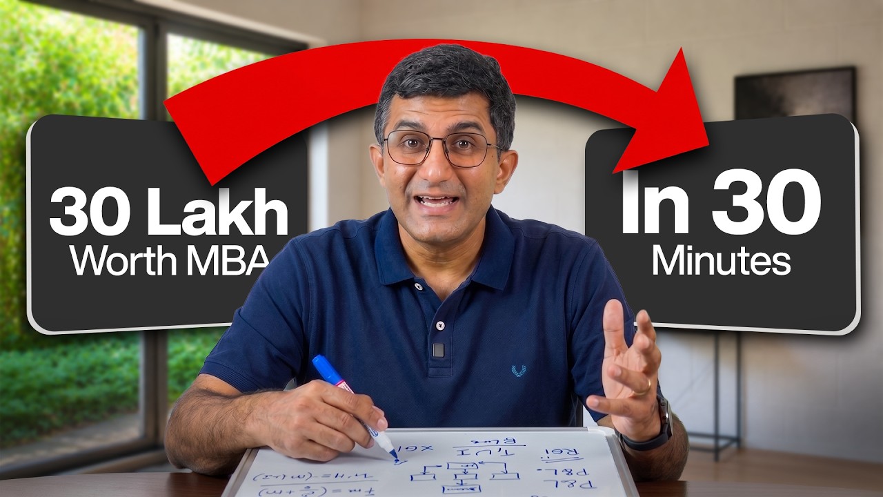 ₹30 Lakh MBA in 30 Minutes — FREE | 8 Business Lessons Colleges Never Teach