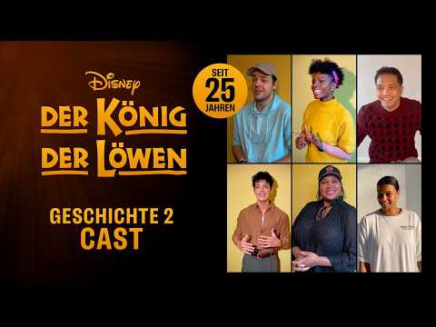 25 Jahre Disneys DER KÖNIG DER LÖWEN - Die Cast