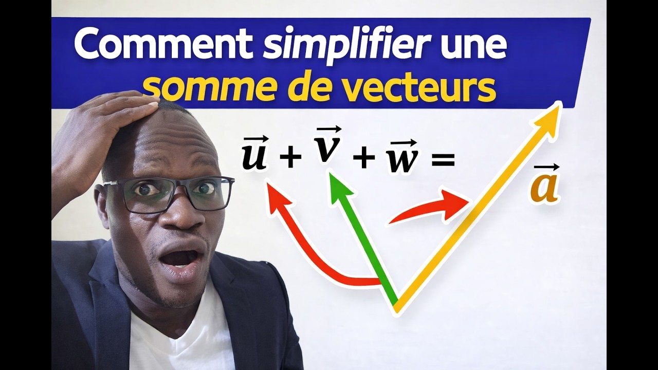 Comment simplifier une somme de vecteurs. |   Collège.