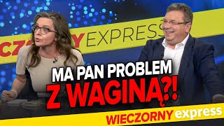 POTĘŻNA KŁÓTNIA JACHIRY i WÓJCIKA W STUDIU. Padły mocne słowa | Wieczorny Express