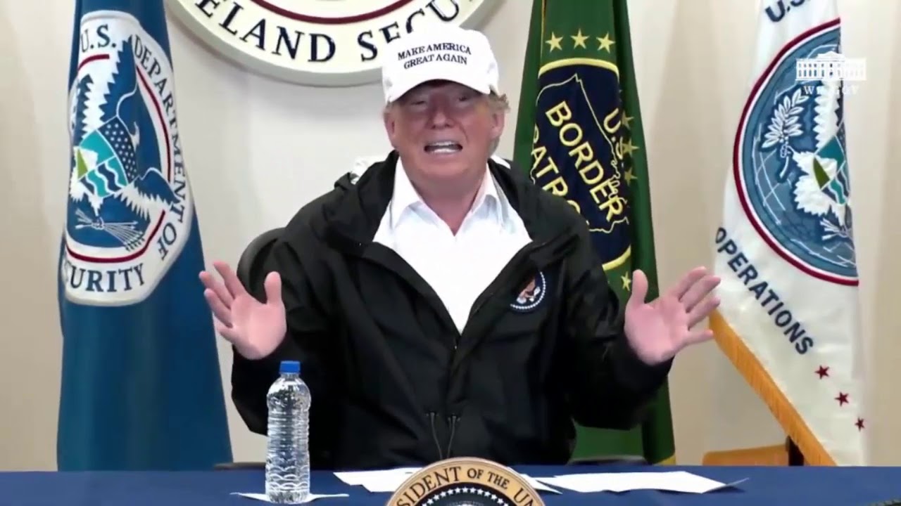 president donald trump orlando President Trump Immigration Roundtable At Texas Border 1/10/19