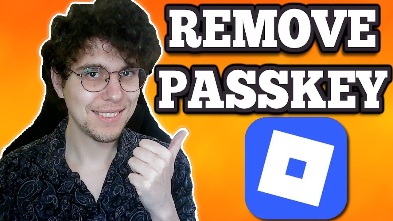 How To Remove Passkey In Roblox 2026 YouTube 