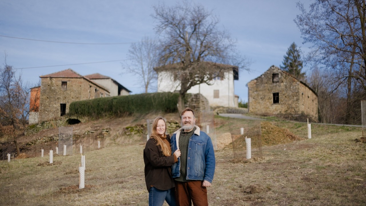 Turning an Overgrown Italian Field into an Orchard
