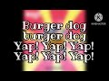bluey burger dog sing along