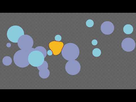 Blob simulation with javascript