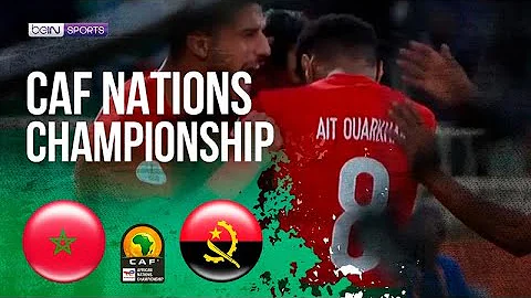 Morocco vs Angola | HIGHLIGHTS CAF African Nations Championship | 08/03/2025 | beIN SPORTS USA