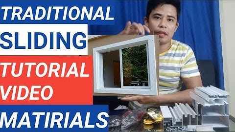 PAANO GUMAWA NG SLIDING WINDOW ? TUTORIAL PART 1/DIY #DIYtraditionalslidingwindow/brodricovlog