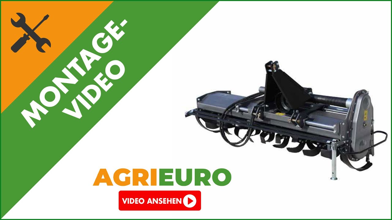 Montagevideo Ackerfräse für mittleschwere Einsätze Blackstone BHTL-180 - hydraulische Verschiebung