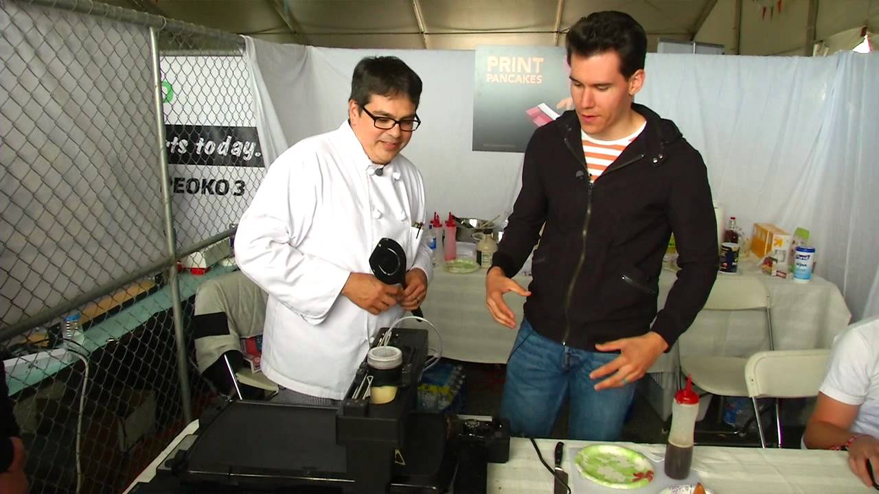 Maker Faire 2015: PancakeBot