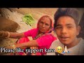 My first vlog 🙏🏻😔|| please support